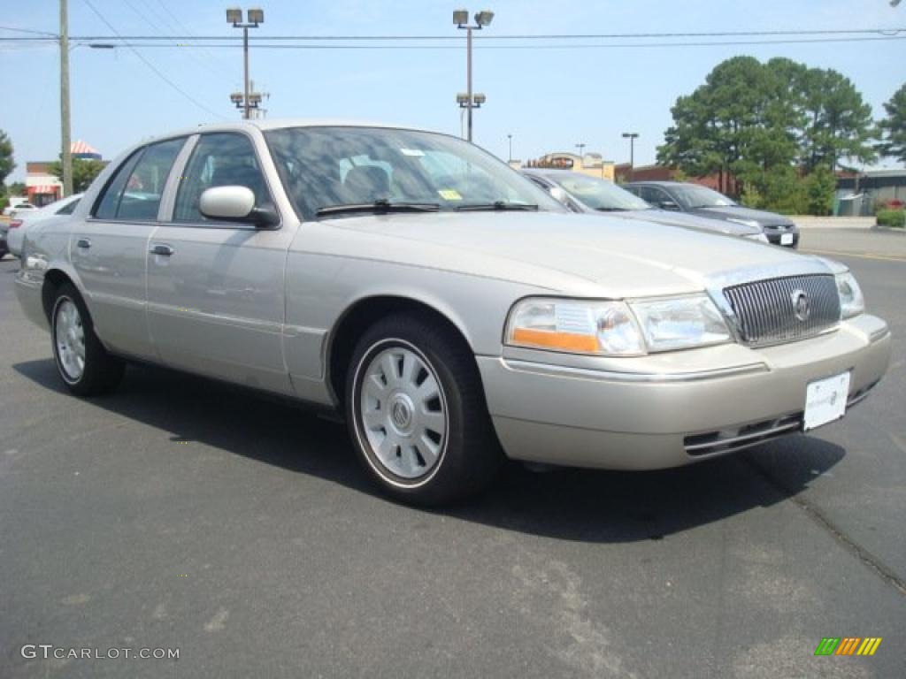 2004 Grand Marquis LS - Silver Birch Metallic / Light Flint photo #8