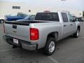 2010 Sheer Silver Metallic Chevrolet Silverado 1500 LT Crew Cab  photo #4