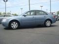 2009 Medium Silver Blue Hyundai Sonata GLS  photo #3