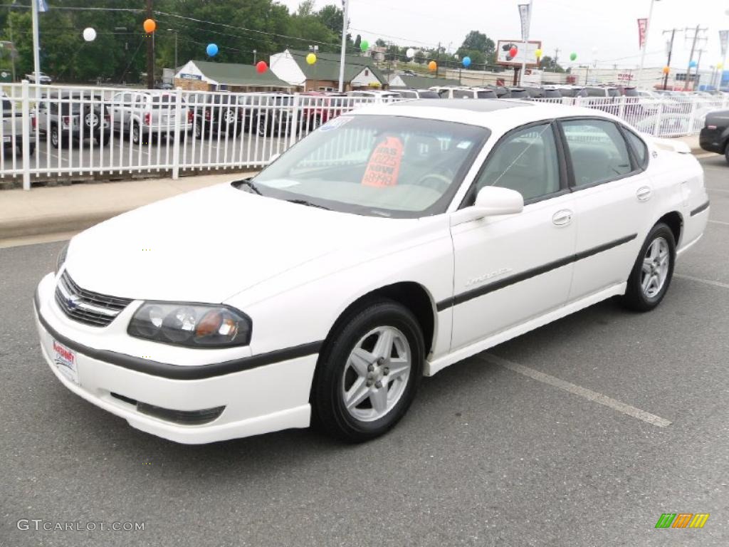 White Chevrolet Impala