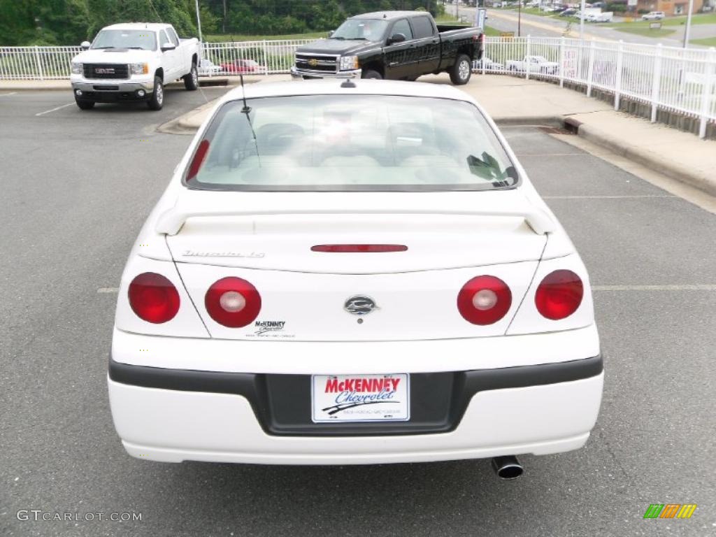 2003 Impala LS - White / Neutral Beige photo #3
