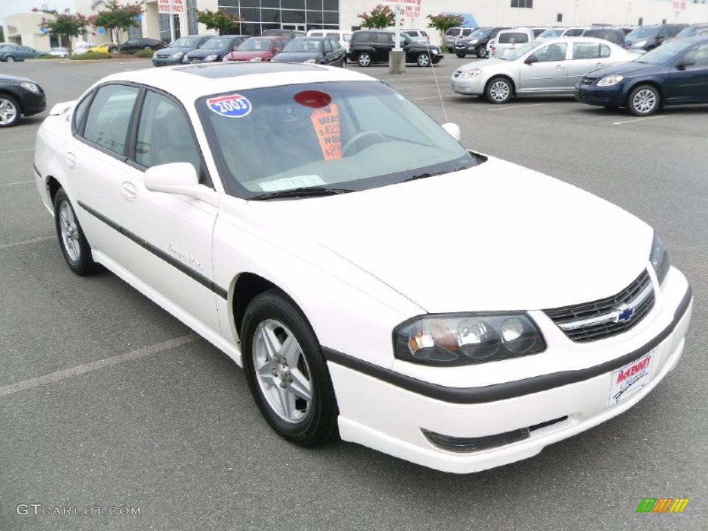 2003 Impala LS - White / Neutral Beige photo #5
