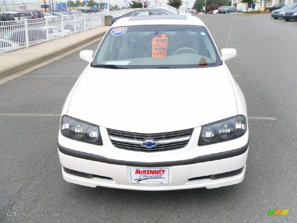 2003 Impala LS - White / Neutral Beige photo #6