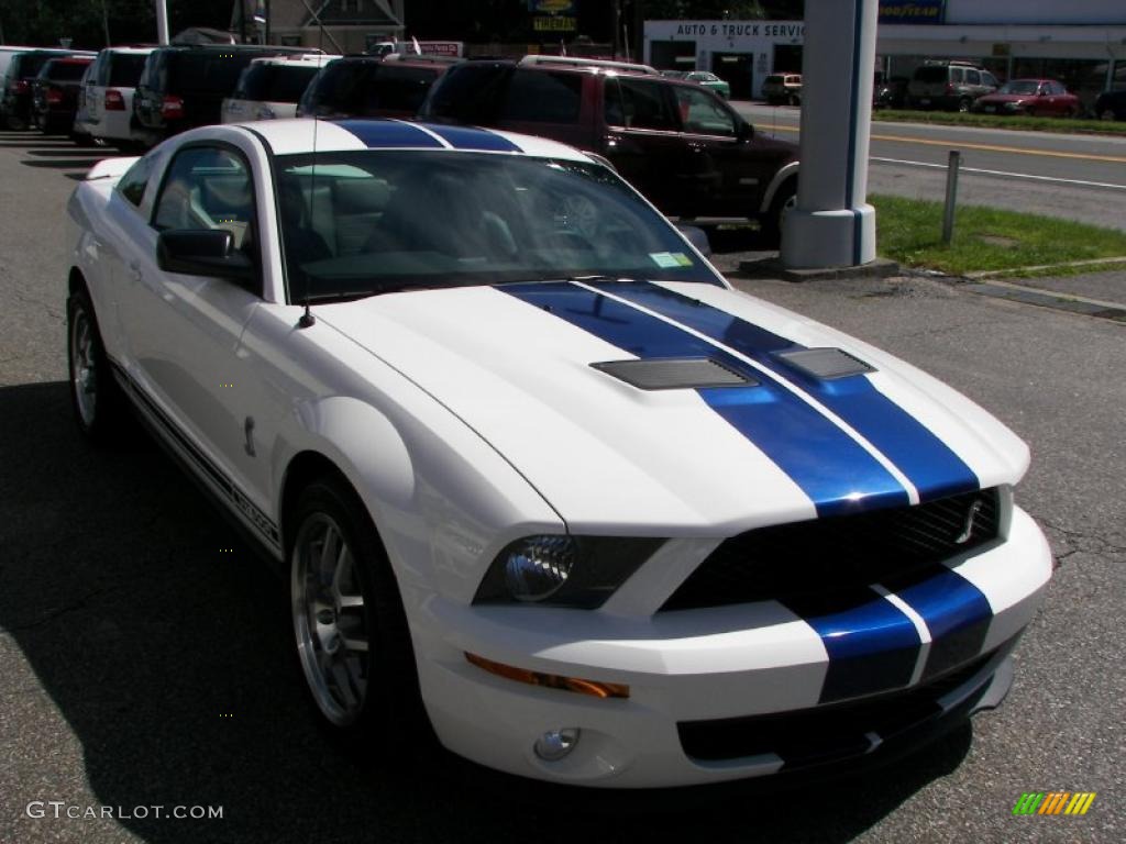 2007 Mustang Shelby GT500 Coupe - Performance White / Black Leather photo #15