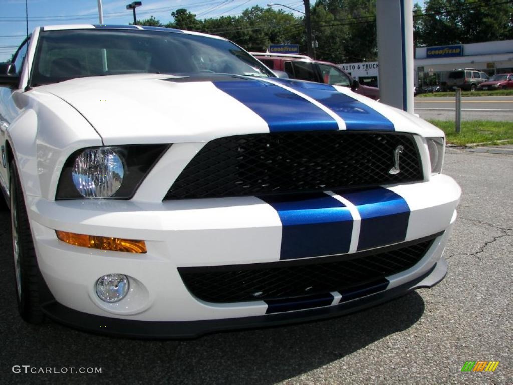 2007 Mustang Shelby GT500 Coupe - Performance White / Black Leather photo #16