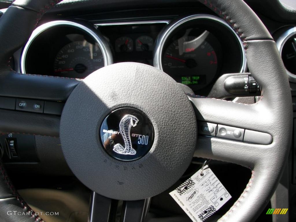 2007 Mustang Shelby GT500 Coupe - Performance White / Black Leather photo #19