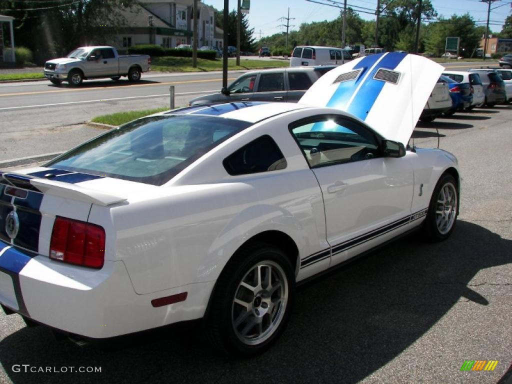 2007 Mustang Shelby GT500 Coupe - Performance White / Black Leather photo #26