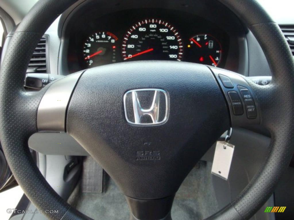 2007 Accord LX Coupe - Sapphire Blue Pearl / Gray photo #16