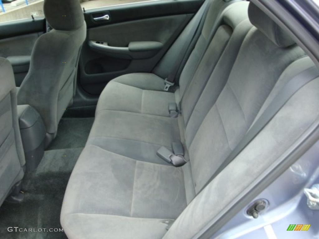 2007 Accord EX Sedan - Cool Blue Metallic / Gray photo #13