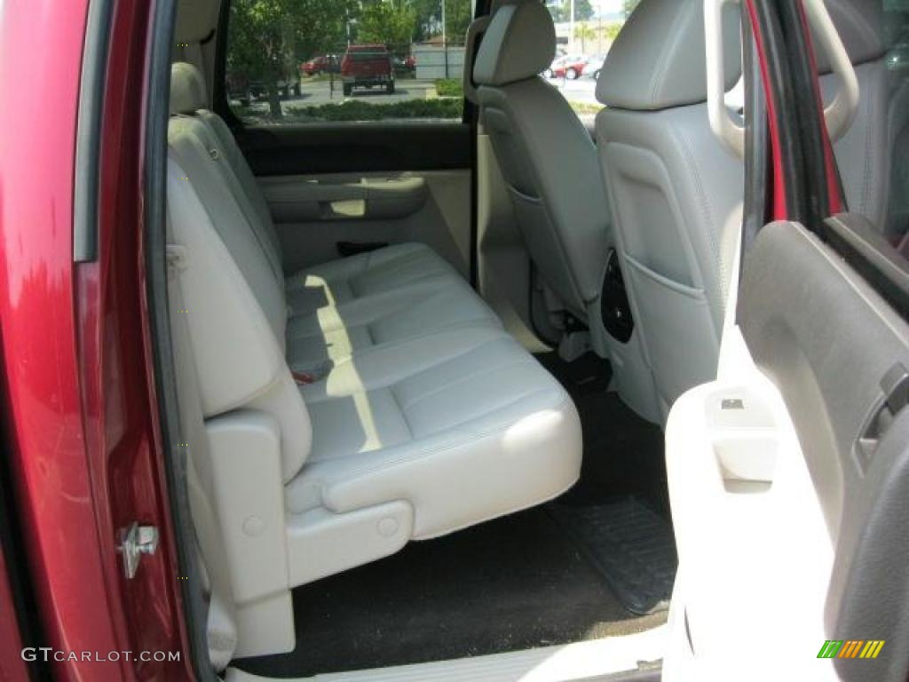 2007 Silverado 1500 LT Z71 Crew Cab 4x4 - Sport Red Metallic / Light Titanium/Ebony Black photo #22