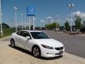 2008 Taffeta White Honda Accord EX-L Coupe  photo #2