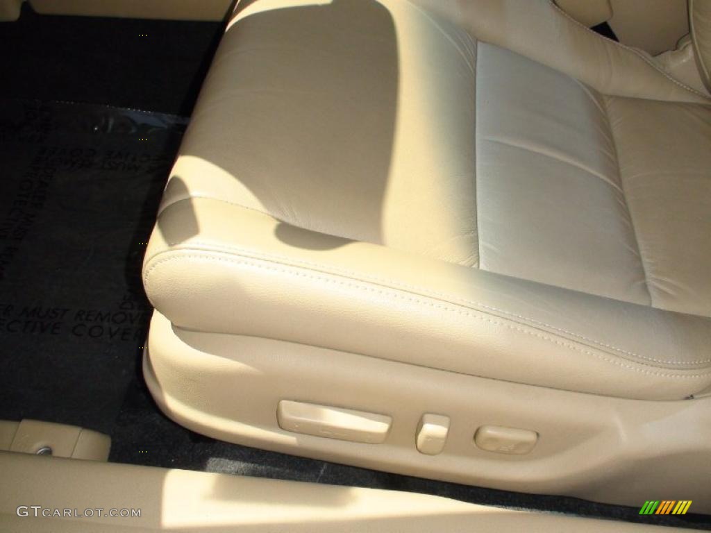 2008 Accord EX-L Coupe - Taffeta White / Ivory photo #16