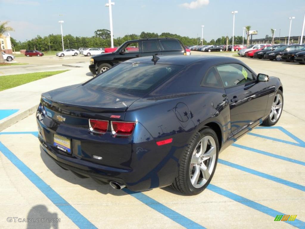 2010 Camaro SS/RS Coupe - Imperial Blue Metallic / Black photo #5