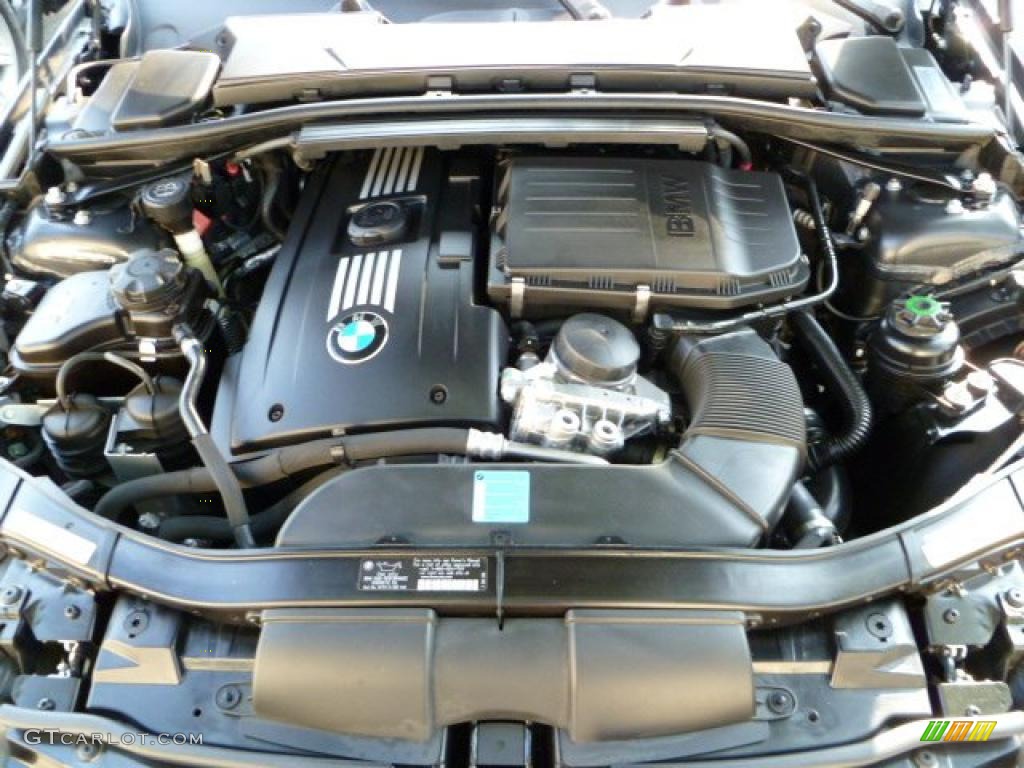 2007 3 Series 335i Coupe - Jet Black / Black photo #9