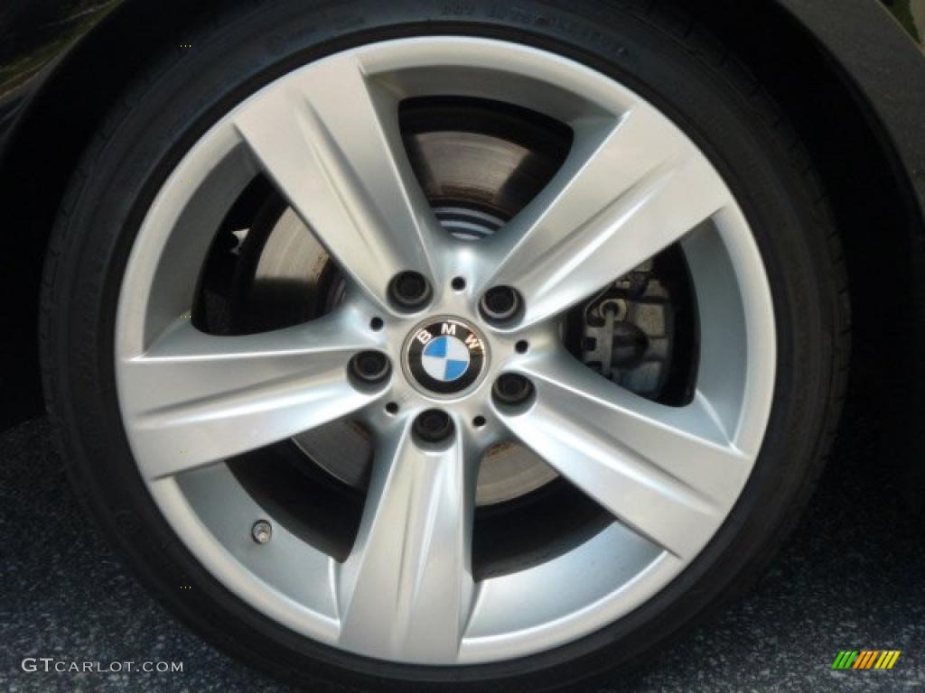 2007 3 Series 335i Coupe - Jet Black / Black photo #20