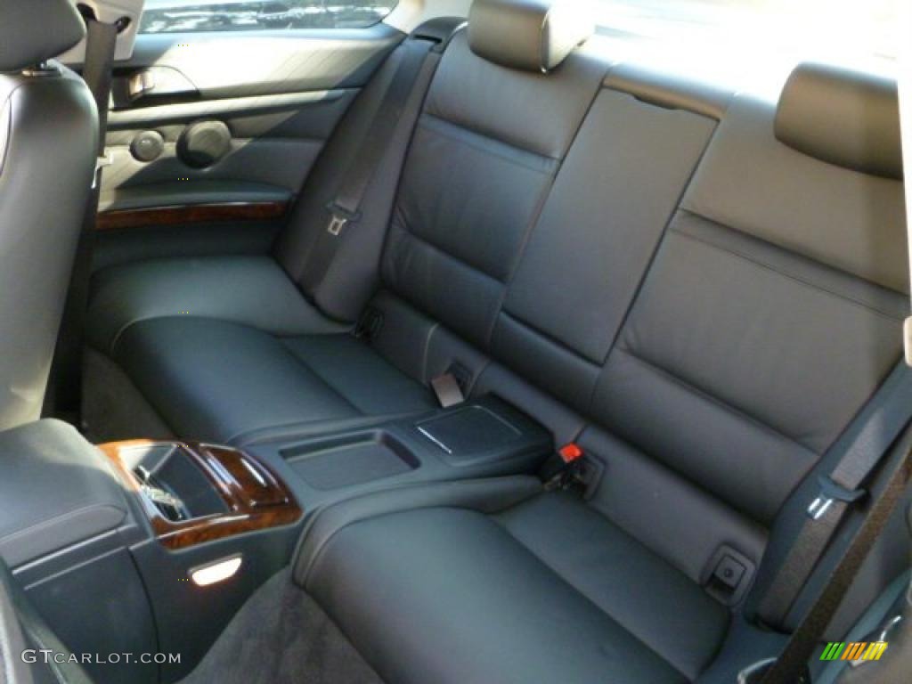 2007 3 Series 335i Coupe - Jet Black / Black photo #21