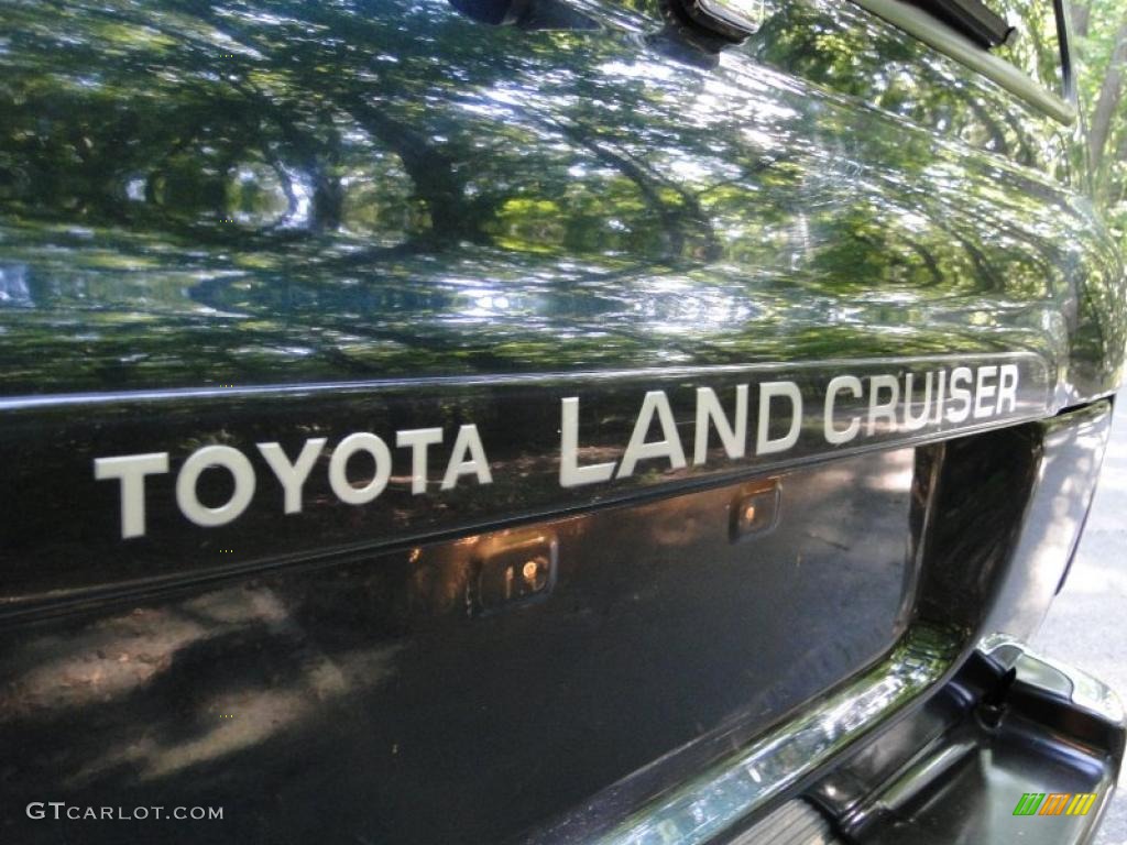 1994 Land Cruiser  - Dark Green Pearl Metallic / Gray photo #11