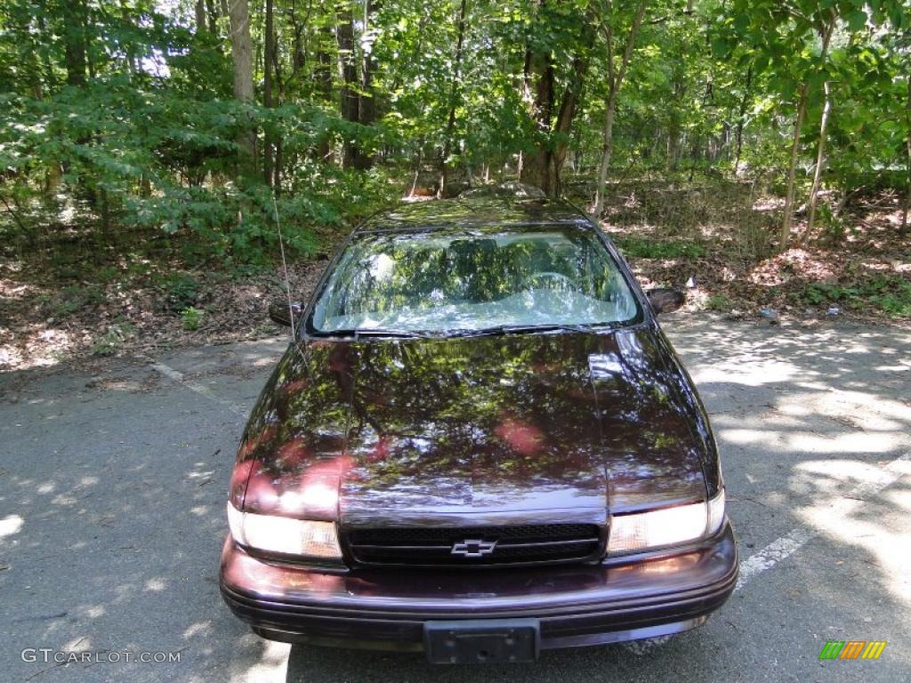 1996 Impala SS - Dark Cherry Metallic / Gray photo #4