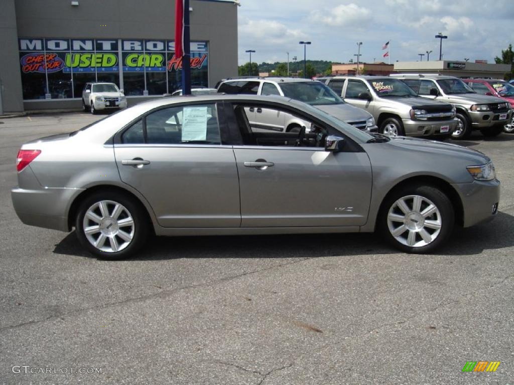 2008 MKZ Sedan - Vapor Silver Metallic / Dark Charcoal photo #6