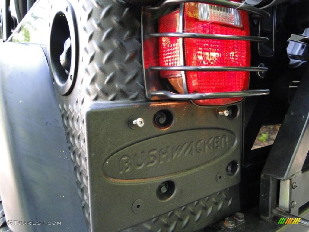 2004 Wrangler Rubicon 4x4 - Black / Dark Slate Gray photo #15