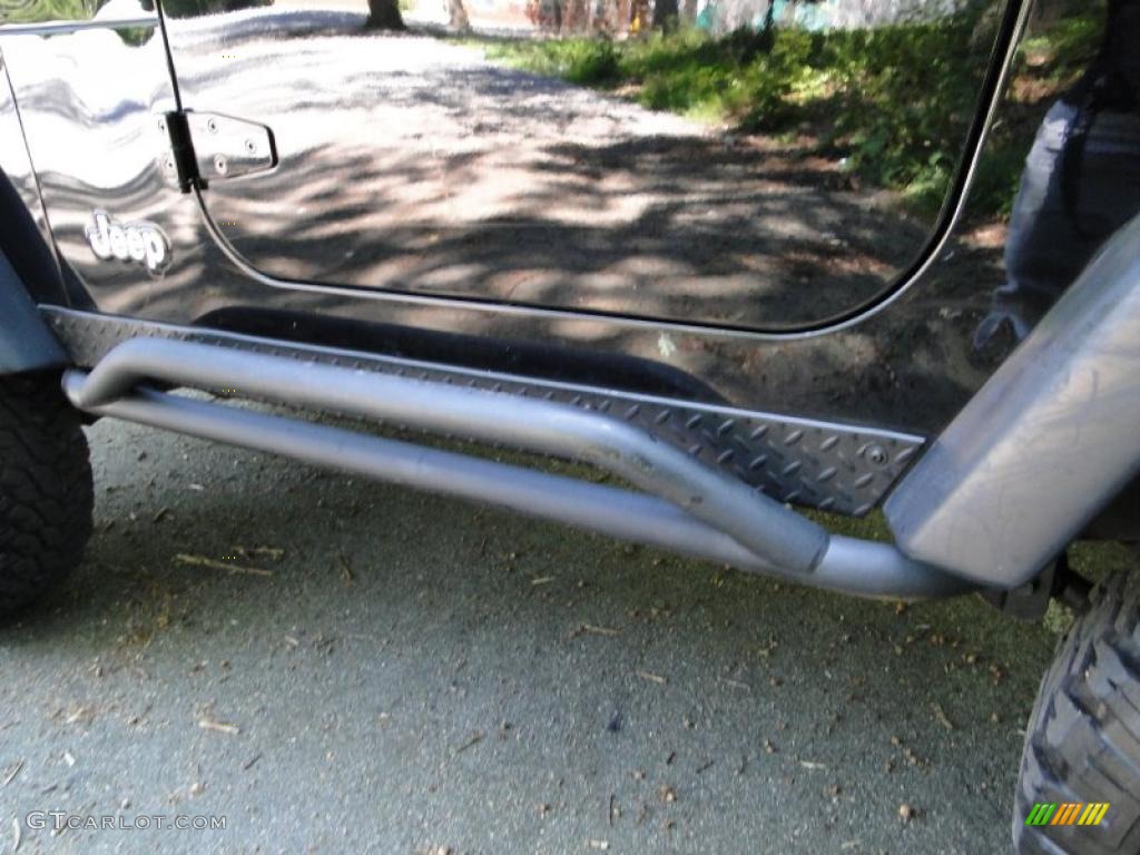 2004 Wrangler Rubicon 4x4 - Black / Dark Slate Gray photo #16