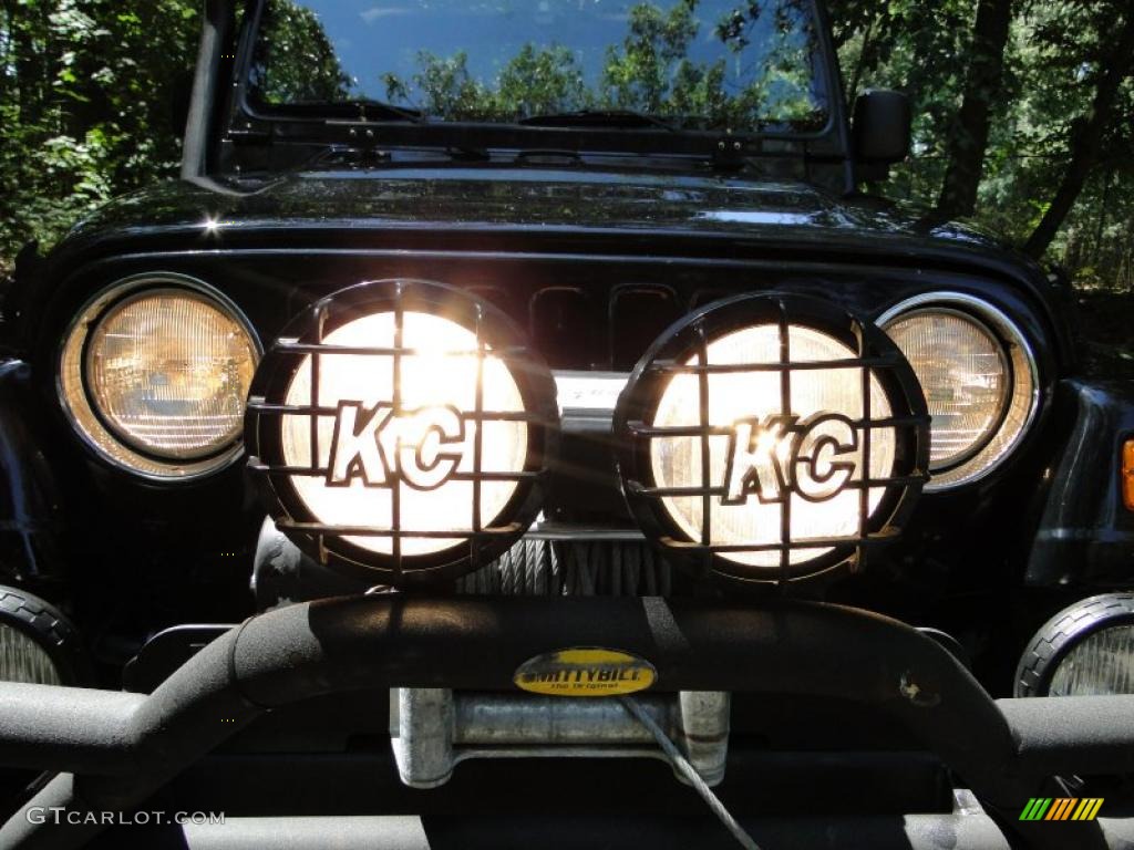 2004 Wrangler Rubicon 4x4 - Black / Dark Slate Gray photo #22