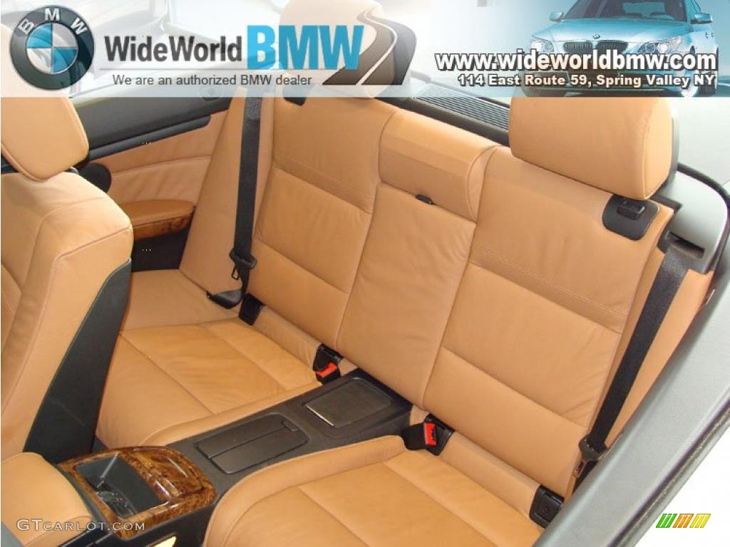 2008 3 Series 328i Convertible - Alpine White / Saddle Brown/Black photo #6