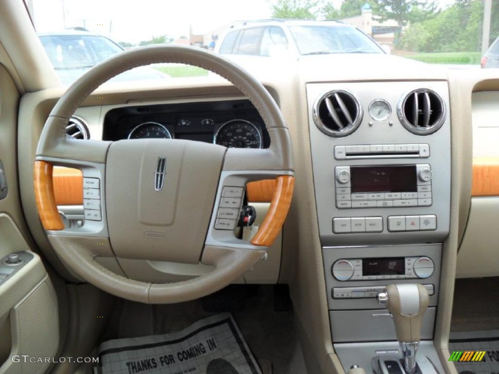 2008 MKZ Sedan - Dune Pearl Metallic / Sand photo #18