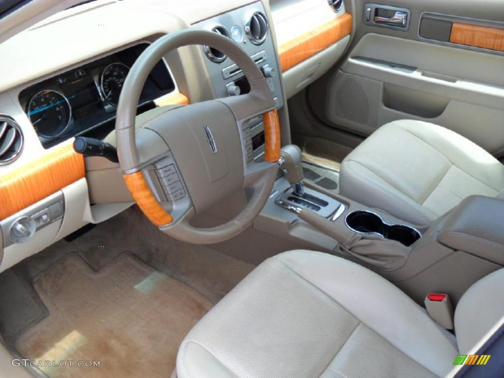 2008 MKZ Sedan - Dune Pearl Metallic / Sand photo #29