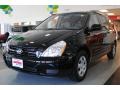 2010 Midnight Black Kia Sedona LX  photo #2