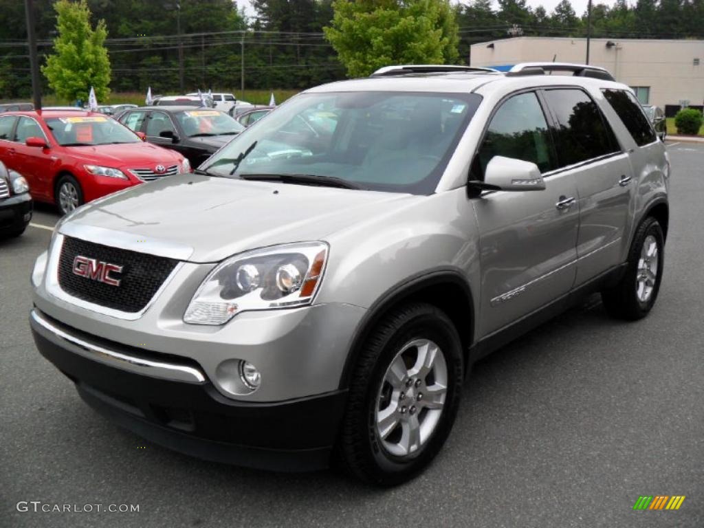 2007 Acadia SLT - Liquid Silver Metallic / Titanium photo #1