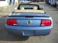 2007 Windveil Blue Metallic Ford Mustang V6 Deluxe Convertible  photo #3