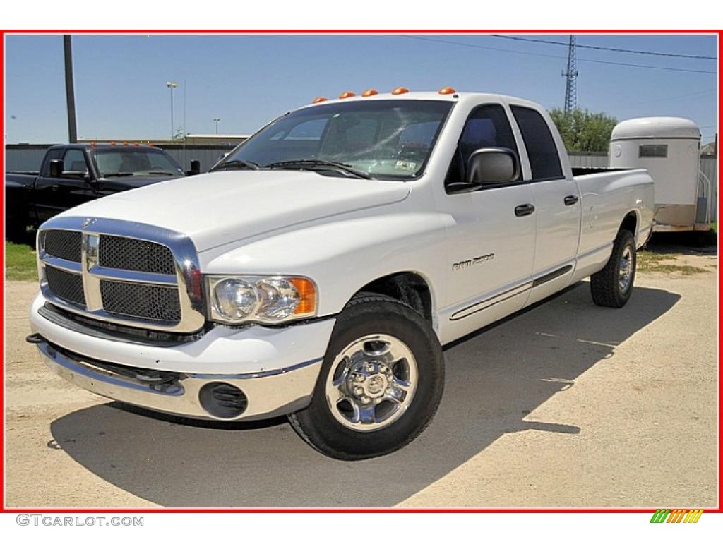 2004 Bright White Dodge Ram 2500 SLT Quad Cab 33935795 Photo 22