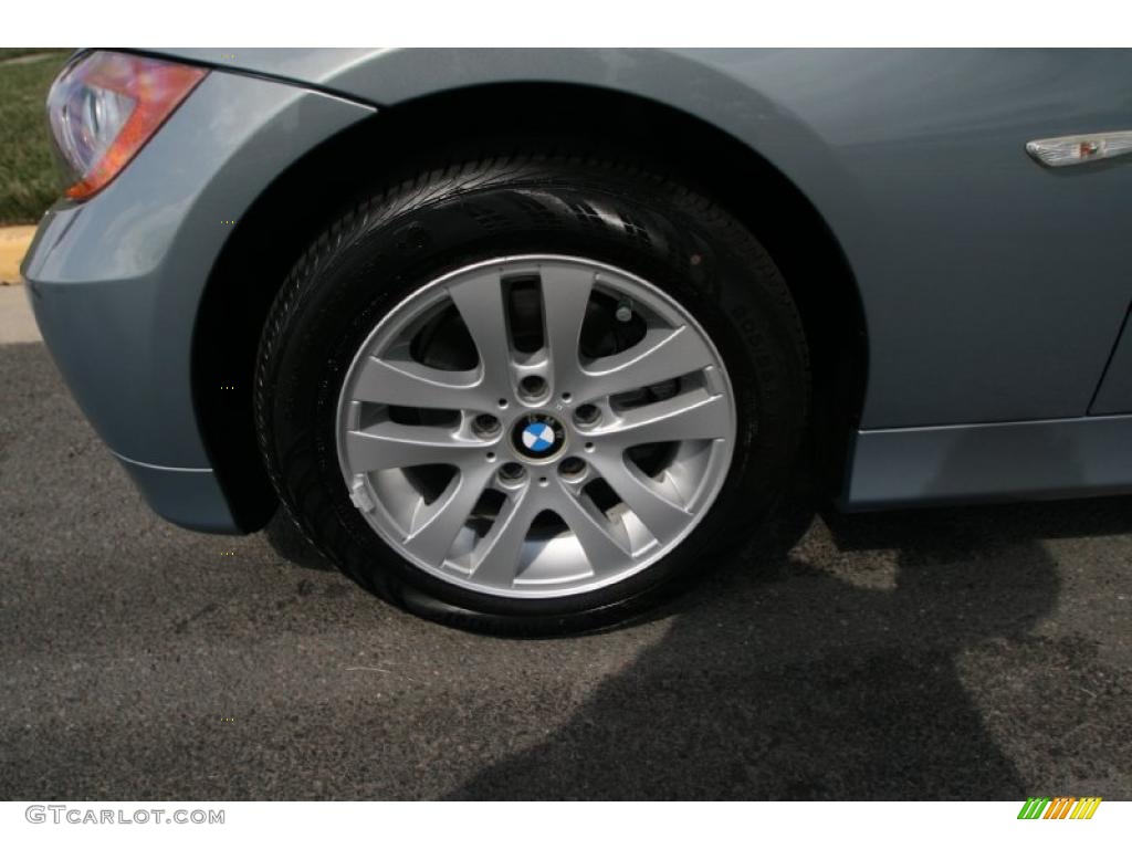 2007 3 Series 328i Sedan - Arctic Metallic / Beige photo #20