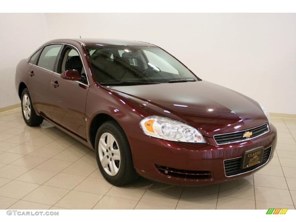 2007 Impala LS - Bordeaux Red / Ebony Black photo #1