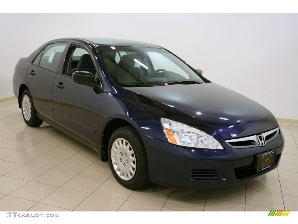 2006 Accord Value Package Sedan - Royal Blue Pearl / Gray photo #1