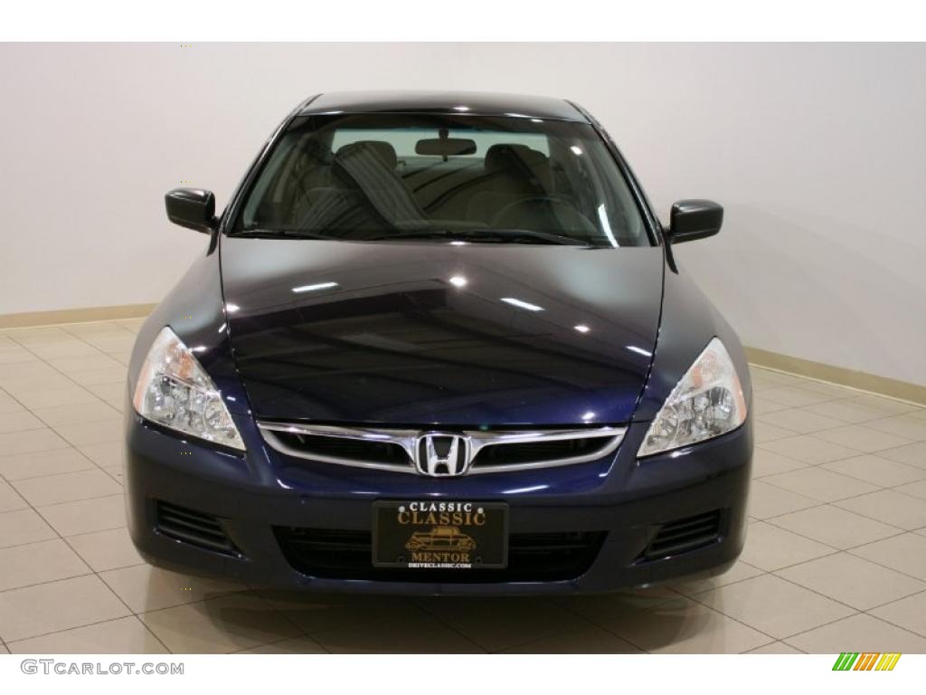 2006 Accord Value Package Sedan - Royal Blue Pearl / Gray photo #2