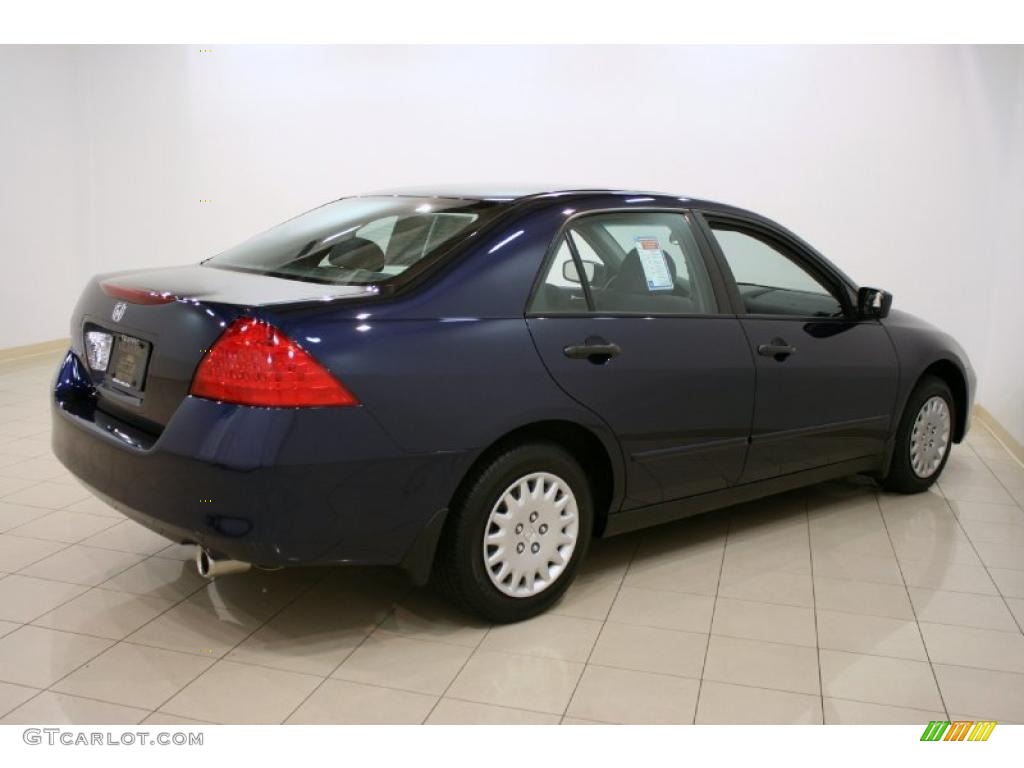 2006 Accord Value Package Sedan - Royal Blue Pearl / Gray photo #7