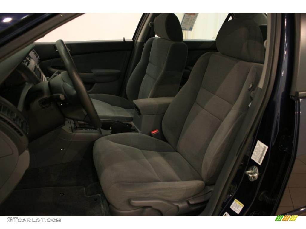 2006 Accord Value Package Sedan - Royal Blue Pearl / Gray photo #10