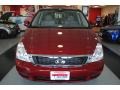 2011 Claret Red Kia Sedona LX  photo #9