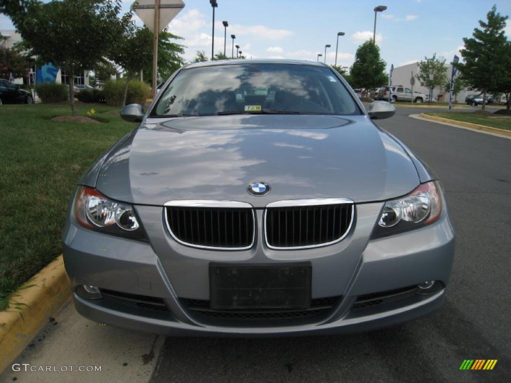 2006 3 Series 325i Sedan - Silver Grey Metallic / Grey photo #1