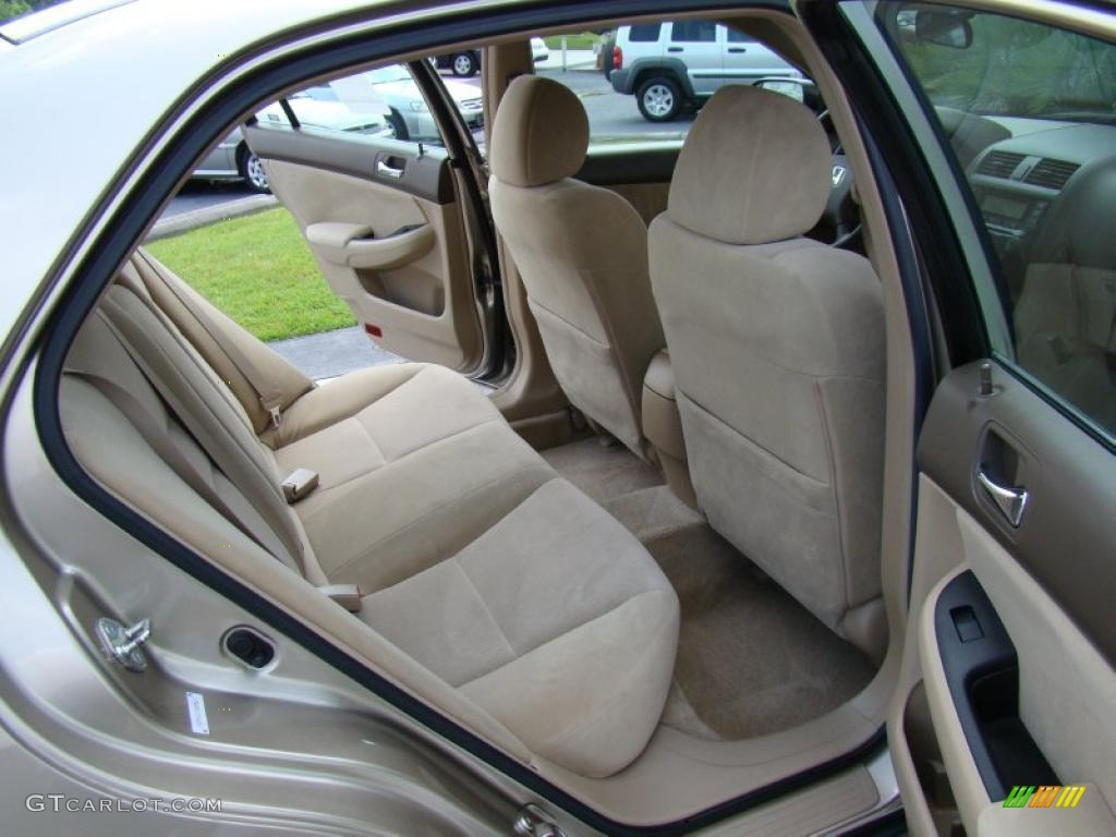 2003 Accord LX Sedan - Desert Mist Metallic / Ivory photo #15