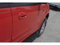 2001 Bright Red Ford F150 Lariat SuperCrew 4x4  photo #10