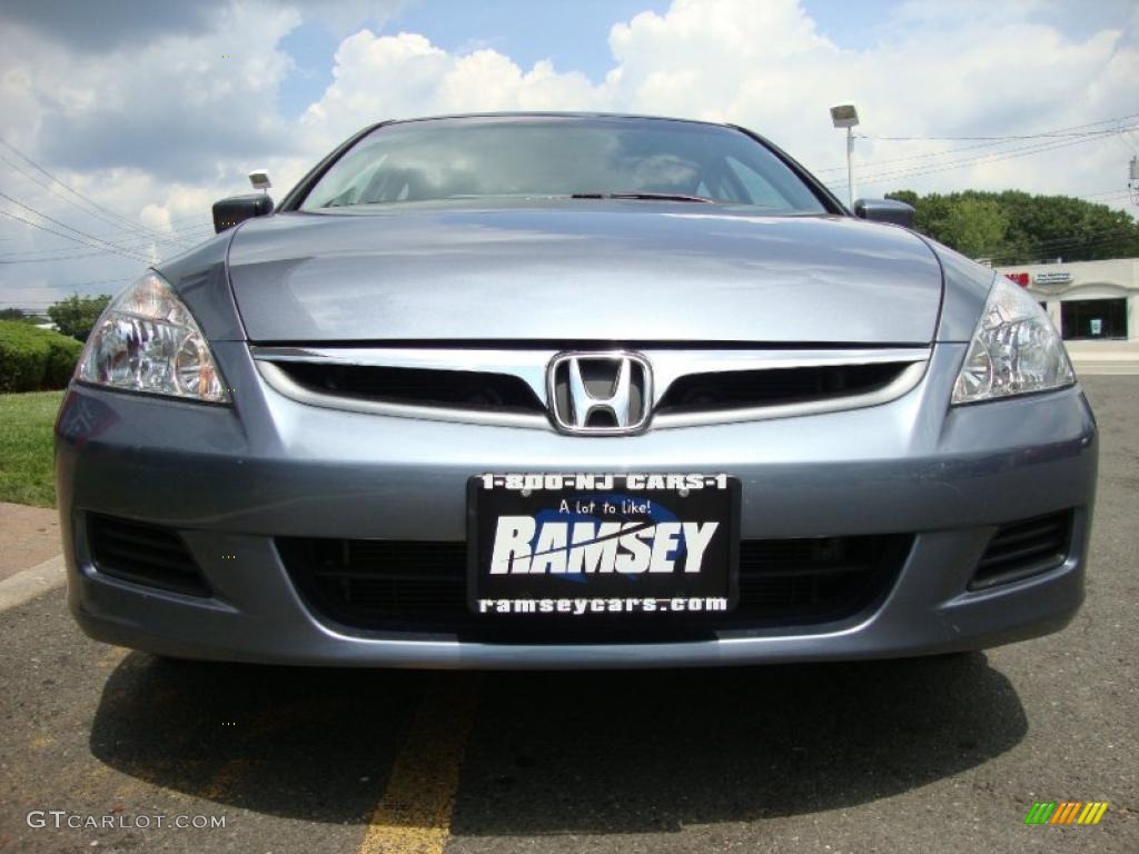 2007 Accord EX Sedan - Cool Blue Metallic / Gray photo #9