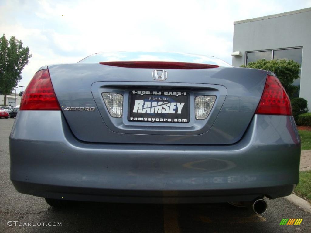 2007 Accord EX Sedan - Cool Blue Metallic / Gray photo #14