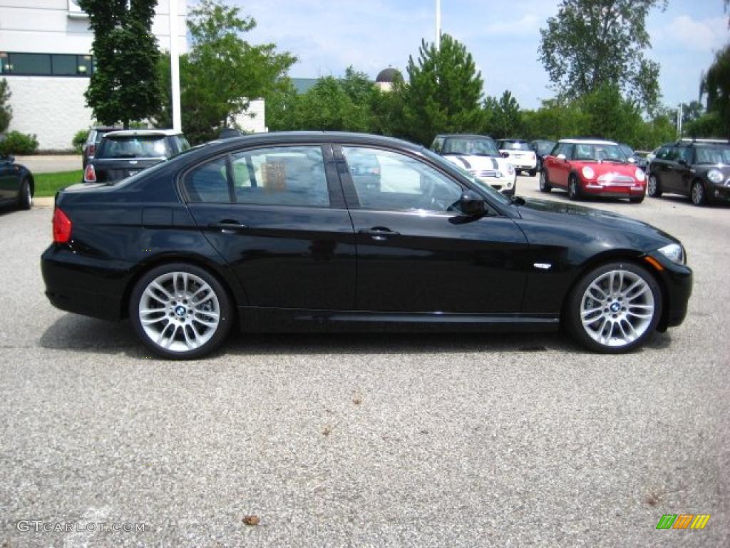 2011 3 Series 335d Sedan - Black Sapphire Metallic / Black Dakota Leather photo #6