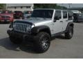 2007 Bright Silver Metallic Jeep Wrangler Unlimited X 4x4  photo #1