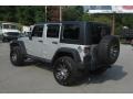 2007 Bright Silver Metallic Jeep Wrangler Unlimited X 4x4  photo #3