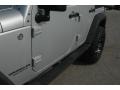 2007 Bright Silver Metallic Jeep Wrangler Unlimited X 4x4  photo #8