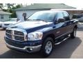 2008 Patriot Blue Pearl Dodge Ram 1500 Big Horn Edition Quad Cab  photo #1